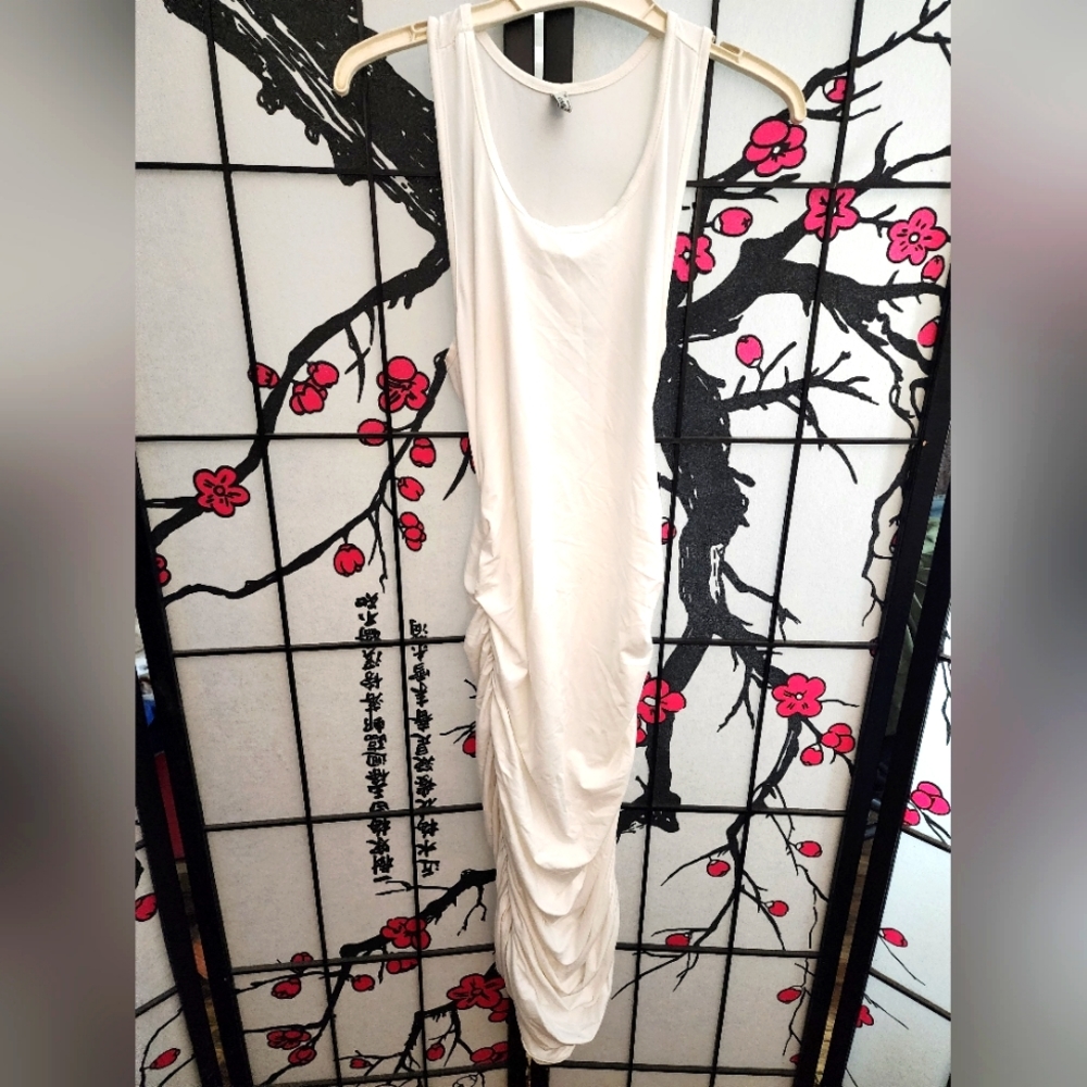 Ruched Tank Dress